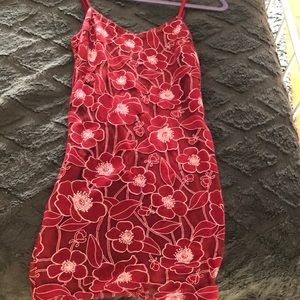 cute shift dress that hugs the body a tiny bit.